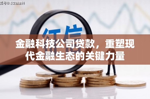 乌拉特前旗金融科技公司贷款，重塑现代金融生态的关键力量